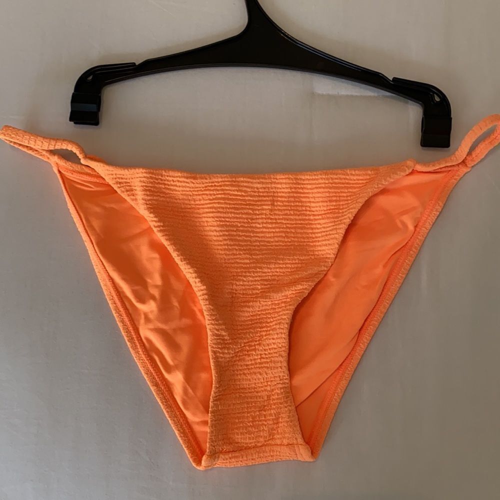 NWT Topshop Neon Orange Bikini Bottoms Size 8 - Picture 5 of 9